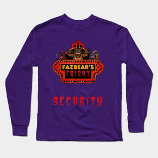 Five Nights at Freddy's - Fazbear's Fright Security Long Sleeve T-Shirt